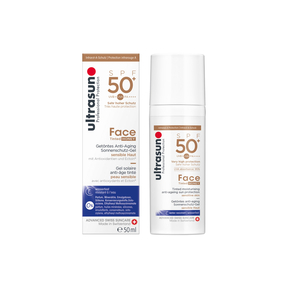 Ultrasun Face Fluid Tinted Honey LSF 50 +