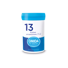 Omida Schüsslersalz Nr. 13 Kalium arsenicum D12