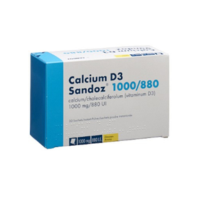 Calcium D3 Sandoz 1000/880 Pulver