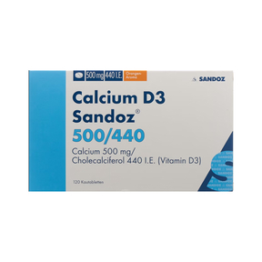 Calcium D3 Sandoz 500/440 Kautabletten