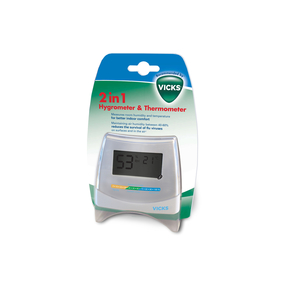 Vicks 2in1 Hygrometer & Thermometer