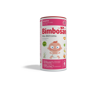 Bimbosan Bio Getreide-Milchbrei mit Früchten