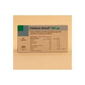 Folsäure Streuli 400 mcg