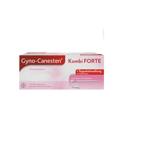 Gyno-Canesten Kombi FORTE Vaginalkapseln und Creme